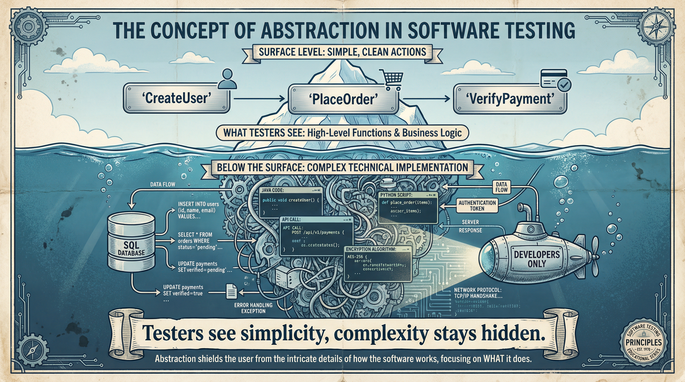 Abstraction in ABT - Hiding complexity behind simple interfaces