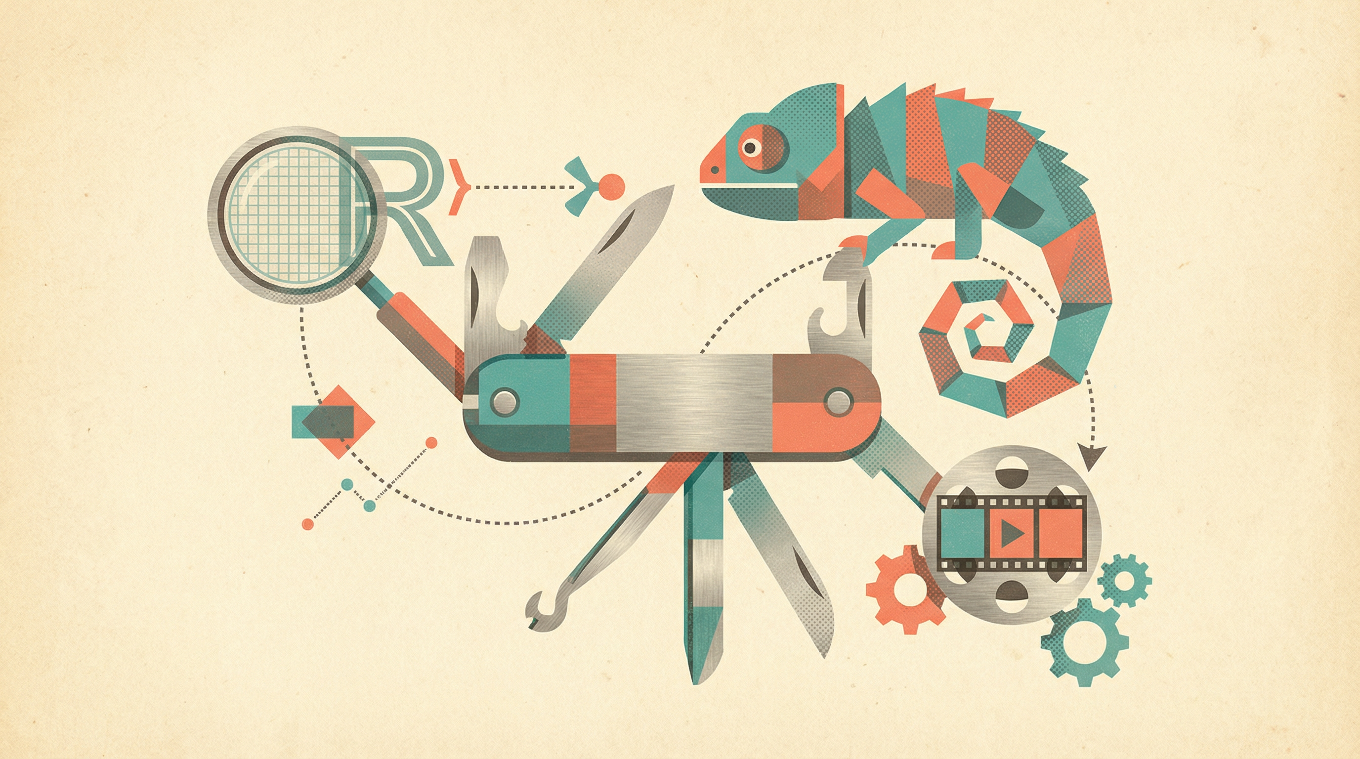 Swiss Army knife with multiple tools representing advanced testing techniques